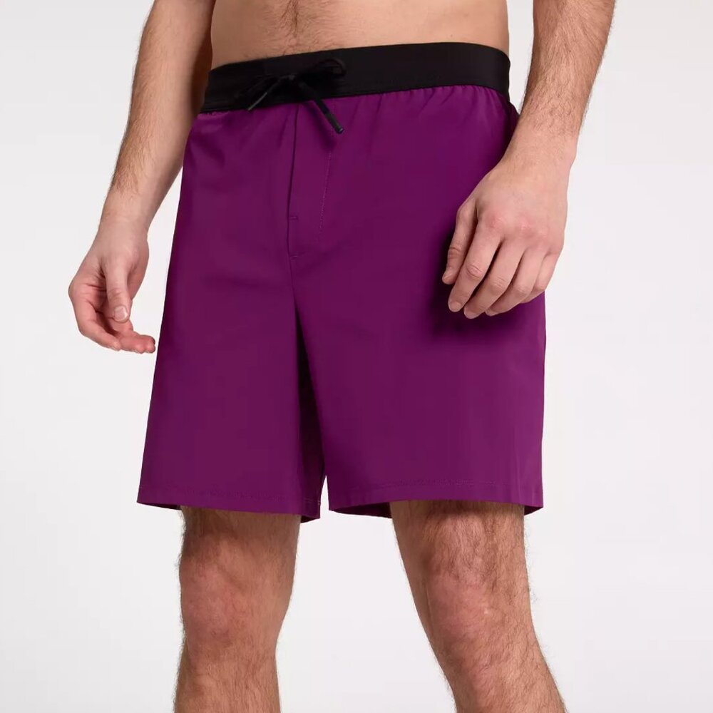 VRST Men's 7" Elevate Unlined Shorts, Black Cherry, Medium, NWT